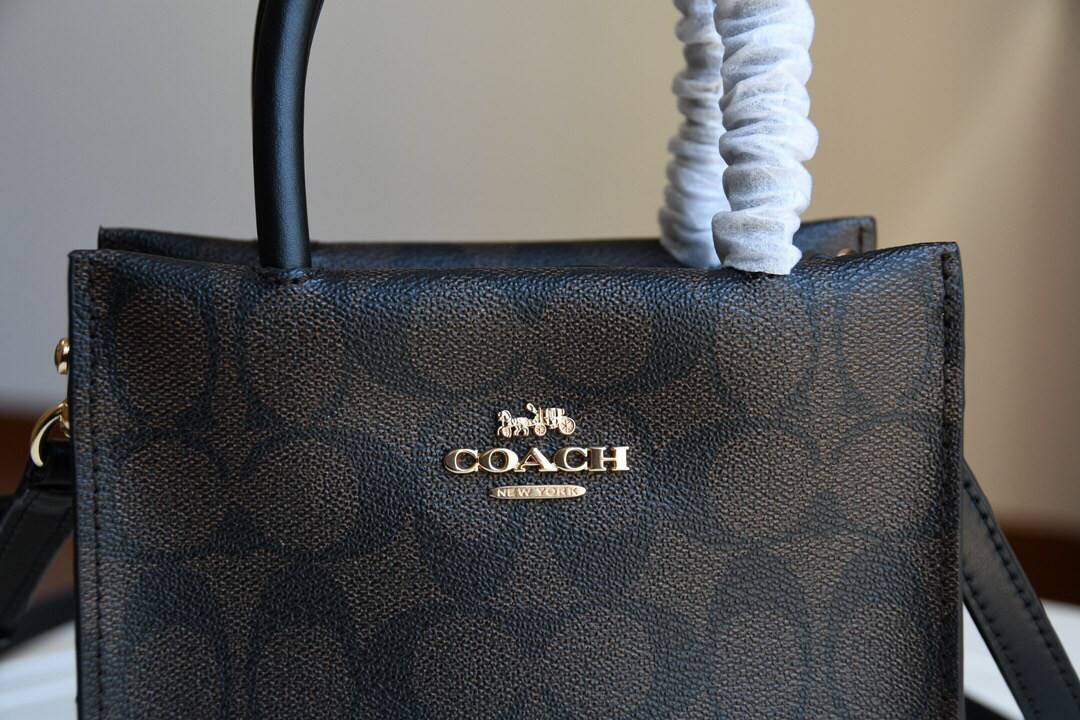 Coach Mini Cally Crossbody In Signature Canvas