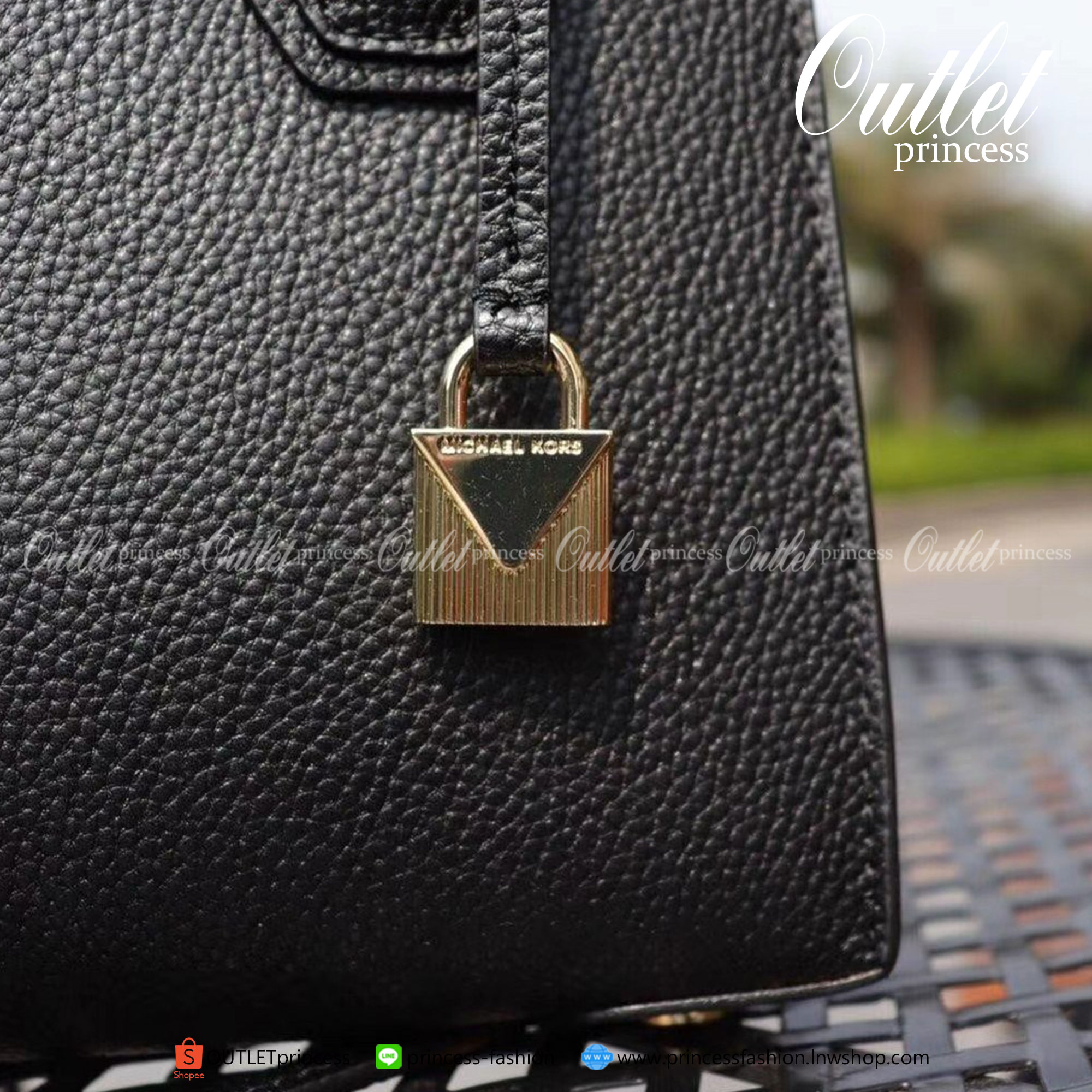 ของแท้ 100% Micheal Kors Genuine Leather Handbag (The Mercer Collection⚡️)