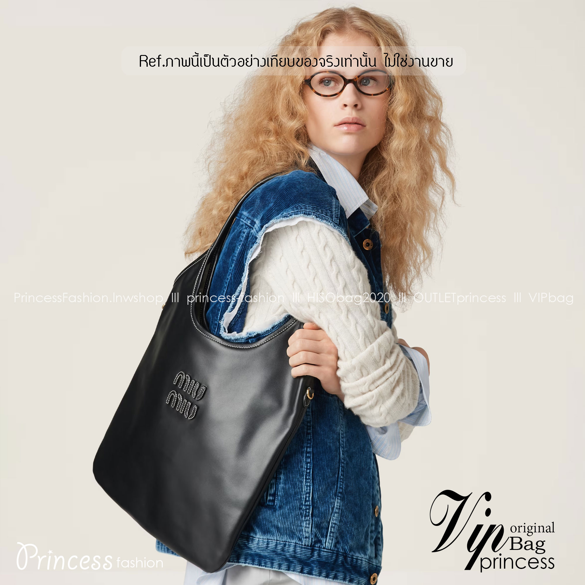 MIU MIU IVY leather bag / MIU MIU Tote Bag กระเป๋าถือสะพาย เกรดออริ ท็อป vip 1:1 เกรดงานปราณีตละเอียด หนังแท้อย่างดี เกรดดีสุด ใช้งานต่างประเทศได้