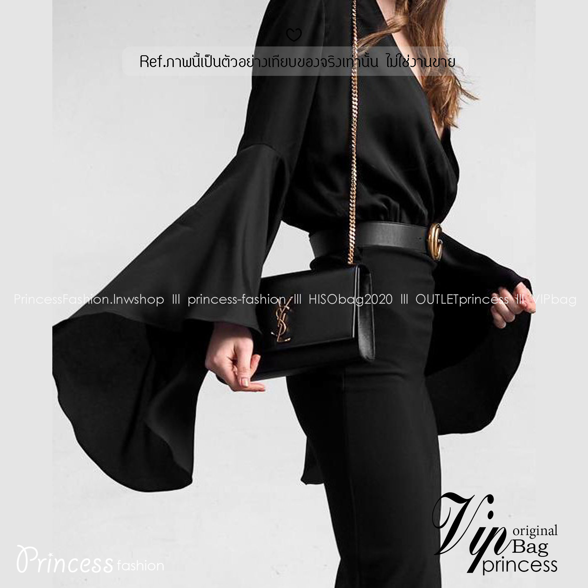 YSL KATE SMALL TASSEL BAG กระเป๋าสะพายทรง woc ที่สุดของความฮอต เป็นเอกลักษณ์ความหรูของแบรนด์เลยก็ว่าได้ ดีไซน์เรียบแต่หรูของจริง เพิ่มดีเทลพู่ห้อยสวยโดดเด่น -- [รับตัวแทนกระเป๋า]