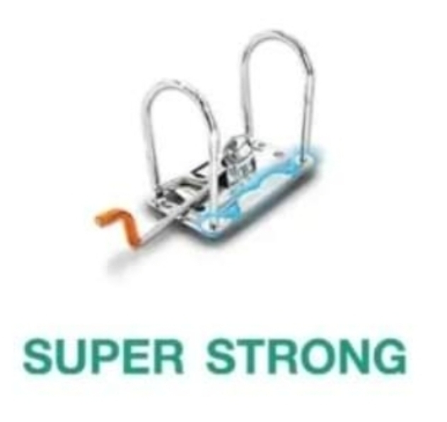 แฟ้มก้านยก 3นิ้ว F4 ตราช้าง รุ่น120V/F สอดปกหน้า จุกระดาษได้ 500 แผ่น