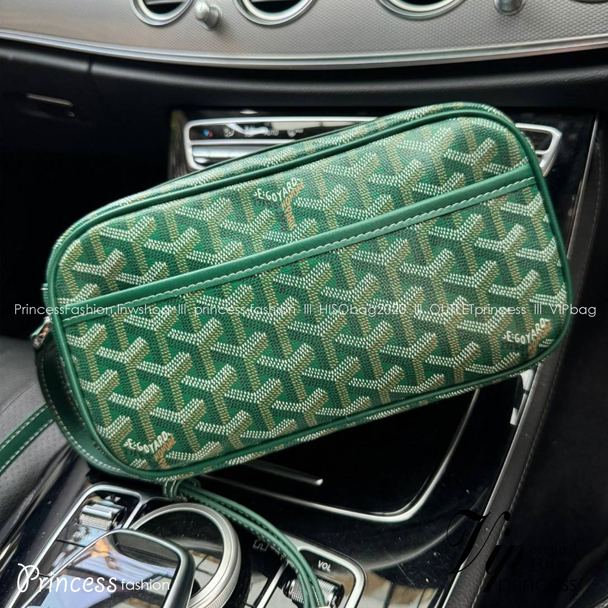 พร้อมส่ง 4 สี Goyard Cap Vert Crossbody Bag กระเป๋าสะพายสัญชาติฝรั่งเศส เกรดออริ สลับแท้ 1:1 ใช้ต่างประเทศได้