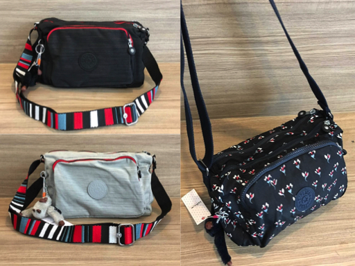 Kipling Reth กระเป๋าสะพายทรงสวย รุ่นยอดนิยม สายสะพายปรับระดับสั้น-ยาว เป็นกระเป๋าสะพายแบบ cross body ได้ค่ะ ช่องซิปเยอะ ใส่ของได้เป็นสัดส่วน จุสัมภาระได้ดีเลยค่ะ ทรงสวย สะพายน่ารักมาก ห้ามพลาดเลยค่ารุ่นนี้