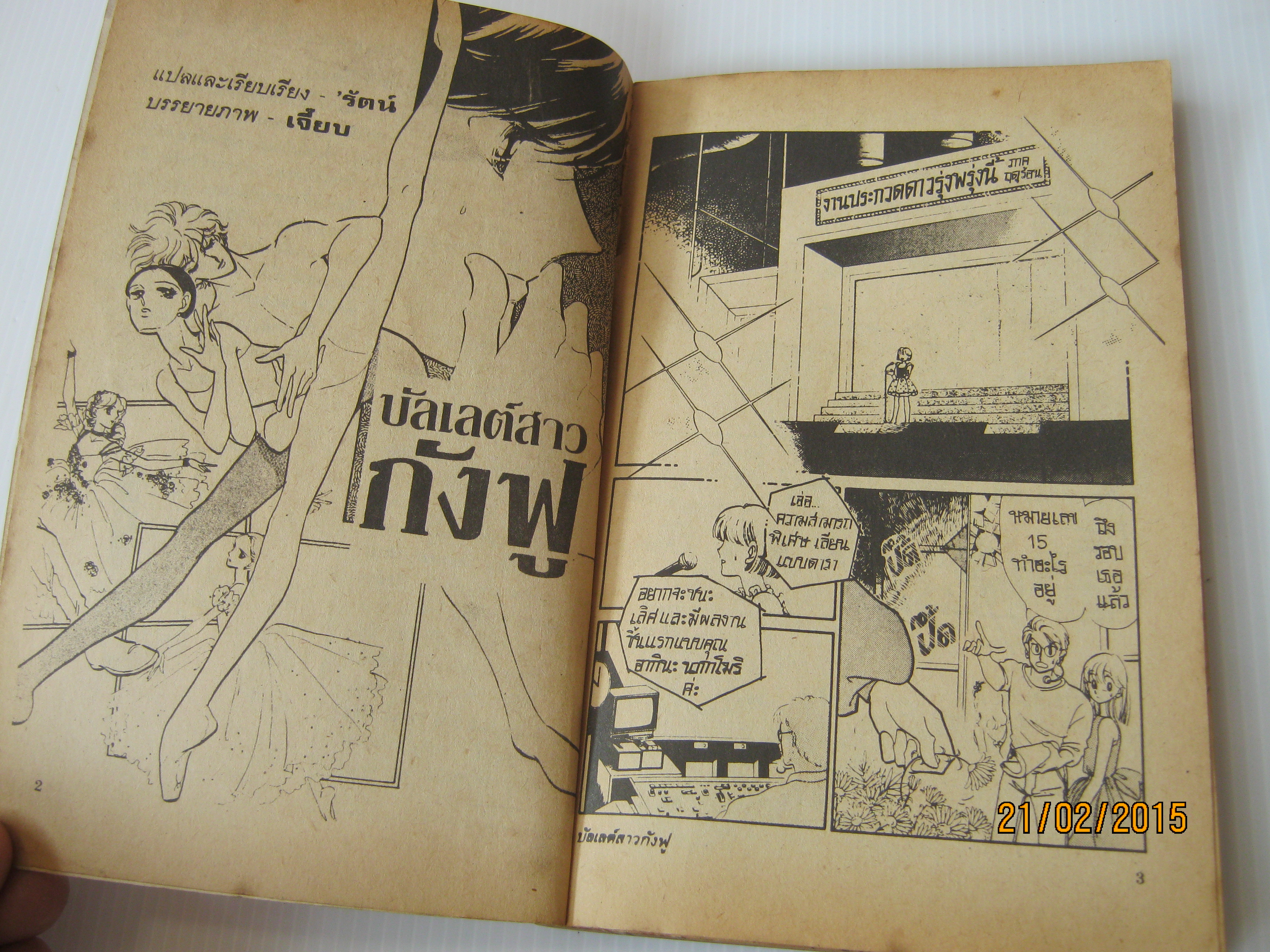 บัลเลต์สาวกังฟู ไซโต จิโฮ เขียน