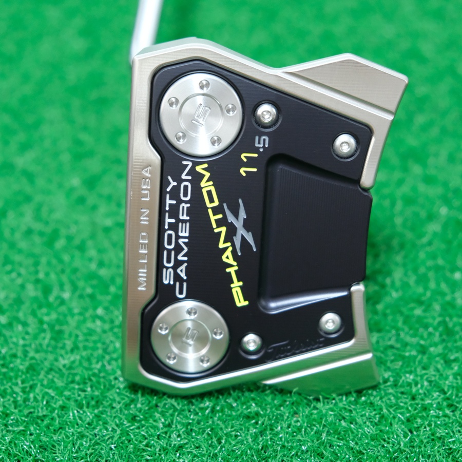 NEW SCOTTY CAMERON PHANTOM X 11.5 LENGTH 34" PUTTER + HEADCOVER