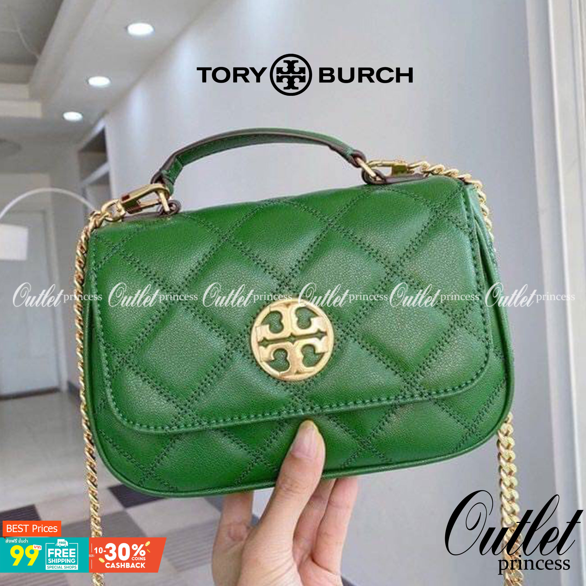 Tory Burch Willa Mini Top Handle Bag พร้อมส่งที่ไทย ใบจริงคือสวยสุดดไปเลยค่าา! กระเป๋าสะพายข้างหรือหิ้วก็เก๋ไปอีกเลยค่ะ! หนังแท้อย่างดี ลายนวมนิ่มมือดีมากค่ะ ด้านหน้ามีอะไหล่โลโก้แบรนด์ เปิดปิดกระเป๋าแบบกระดุมแม่เหล็ก ภายในสามารถใส่กระเป๋าเงินใบกลางได้;มื