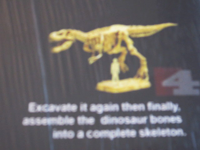 ชุดขุดฟอสซิลDig it Twice (แบบเล่นสองรอบ ขุดแล้วนำมาประกอบเป็นโมเดลได้)