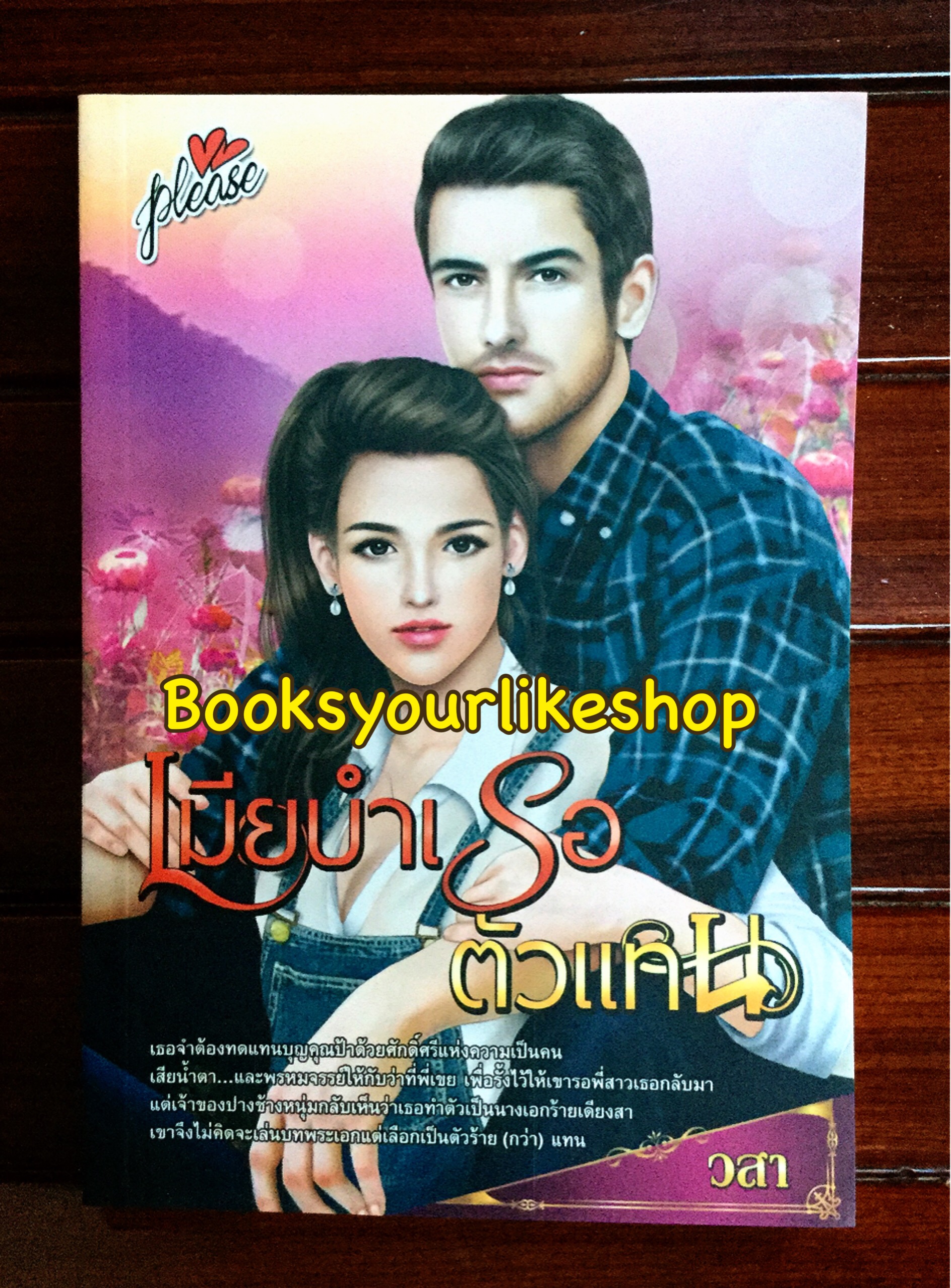 โปรจับคู่ส่งฟรี เมียบำเรอตัวแทน / วสา สนพ please หนังสือใหม่มือสอง แม่ค้าอ่านคนเดียวคะ สภาพดี 99%