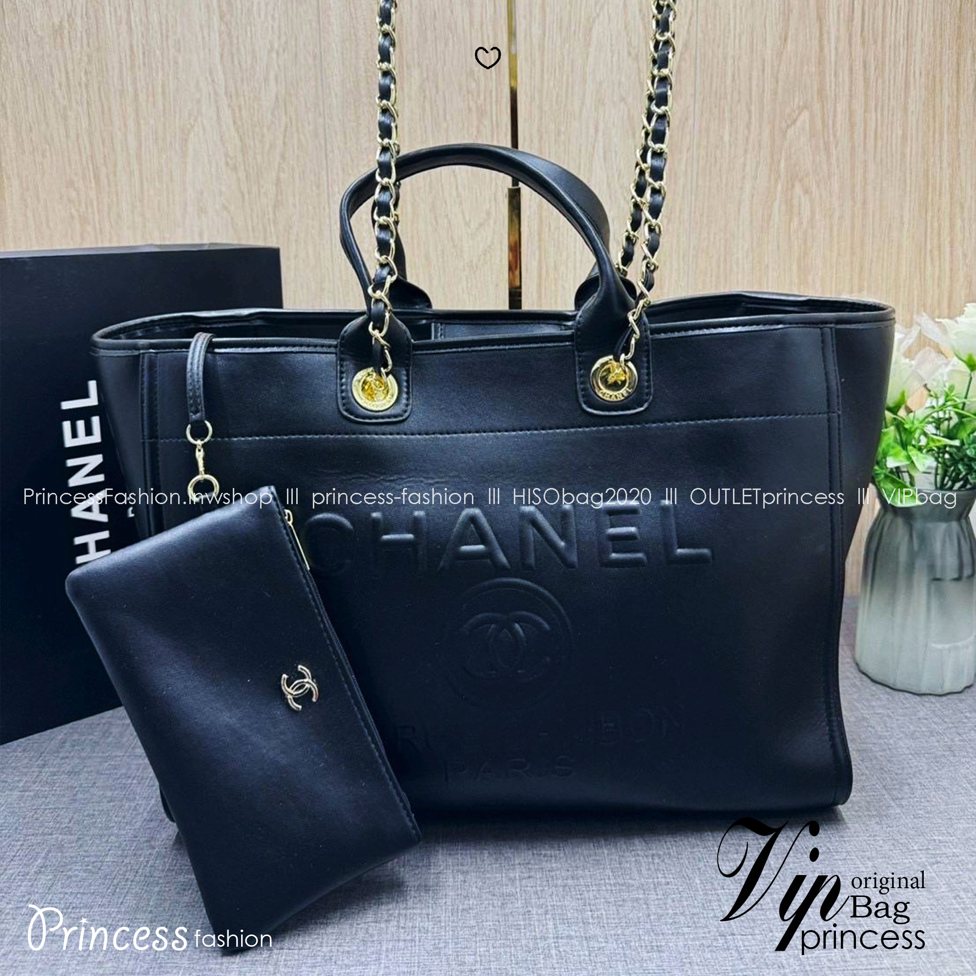 ORI หนังแท้ | Chanel Shopping Bag / Chanel Tote Bag กระเป๋าทรงโท้ทใบใหญ่ ภายในโล่งกว้าง จุของได้เยอะ งานหนังเต็มใบ สวยหรูหรา