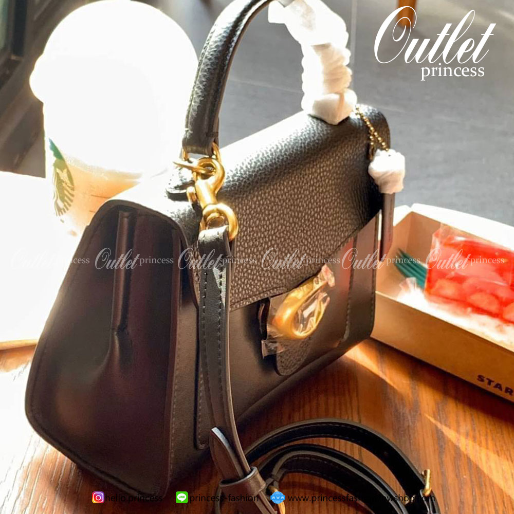 COACH TABBY TOP HANDLE 20 LEATHER BAG 💋กลับมาอีกครั้งตามคำเรียกร้องค่ะ!! กระเป๋าถือ//สะพายข้างได้ วัสดุหนังแท้อย่างดี หนึ่งใบทำหนัง2แบบได้อย่างลงตัว สวยงาม มีอะไหล่ตัวC ใหญ่ด้านหน้าโดดเด่นหรูมากๆค่ะ