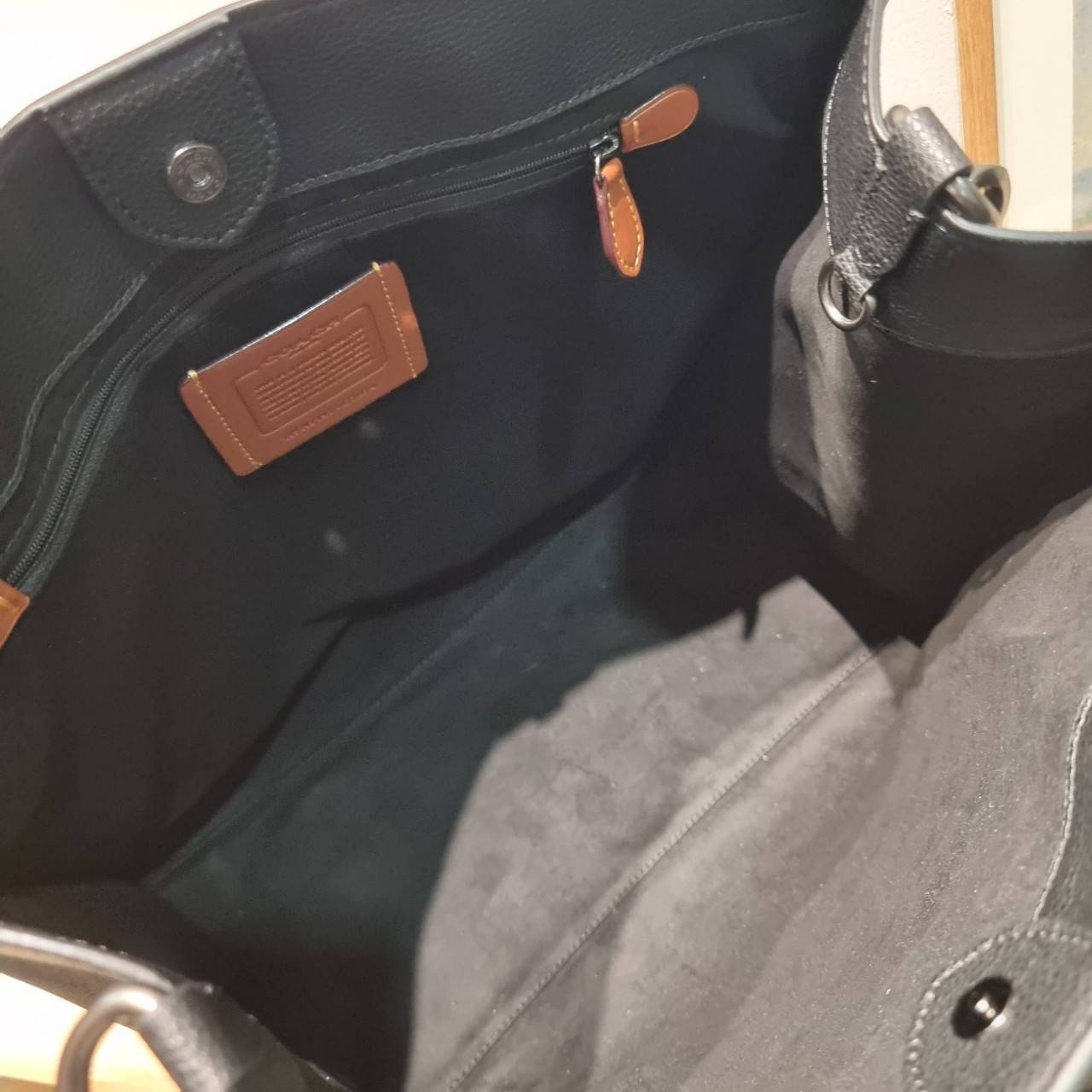 COACH FIELD TOTE IN SIGNATURE CANVAS C7674 กระเป๋าทรงโท้ท ไซส์ใหญ่ภายในโล่งกว้าง เกรดท็อปออริ เกรดดีสุด สลับแท้ 1:1