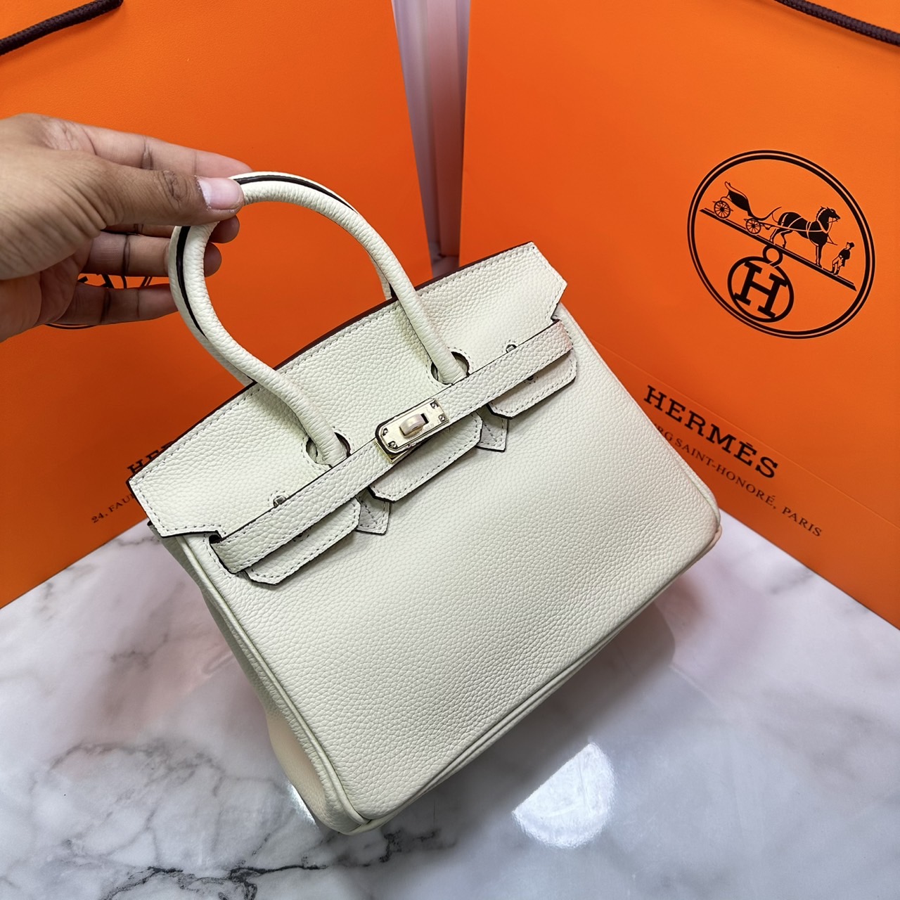 ORI หนังแท้ | Hermes Birkin 25 / Birkin 30 กระเป๋าสะพายที่สุดแห่งหรูหราลัคชู นิยามของความสง่างามเหนือกาลเวลา แบรนด์เนมในฝัน งดงามดั่งเจ้าหญิง