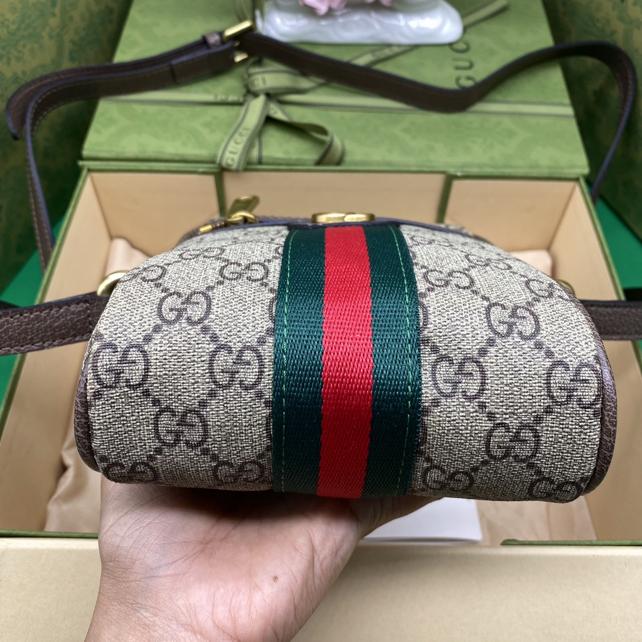 หนังแท้ GUCCI Ophidia GG shoulder bag พร้อมส่งที่ไทย