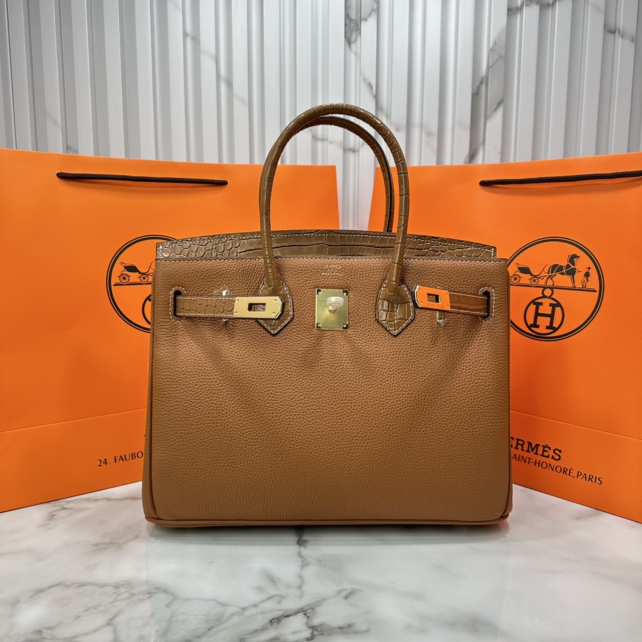 ORI หนังแท้ | Hermes Birkin 25 / Birkin 30 กระเป๋าสะพายที่สุดแห่งหรูหราลัคชู นิยามของความสง่างามเหนือกาลเวลา แบรนด์เนมในฝัน งดงามดั่งเจ้าหญิง