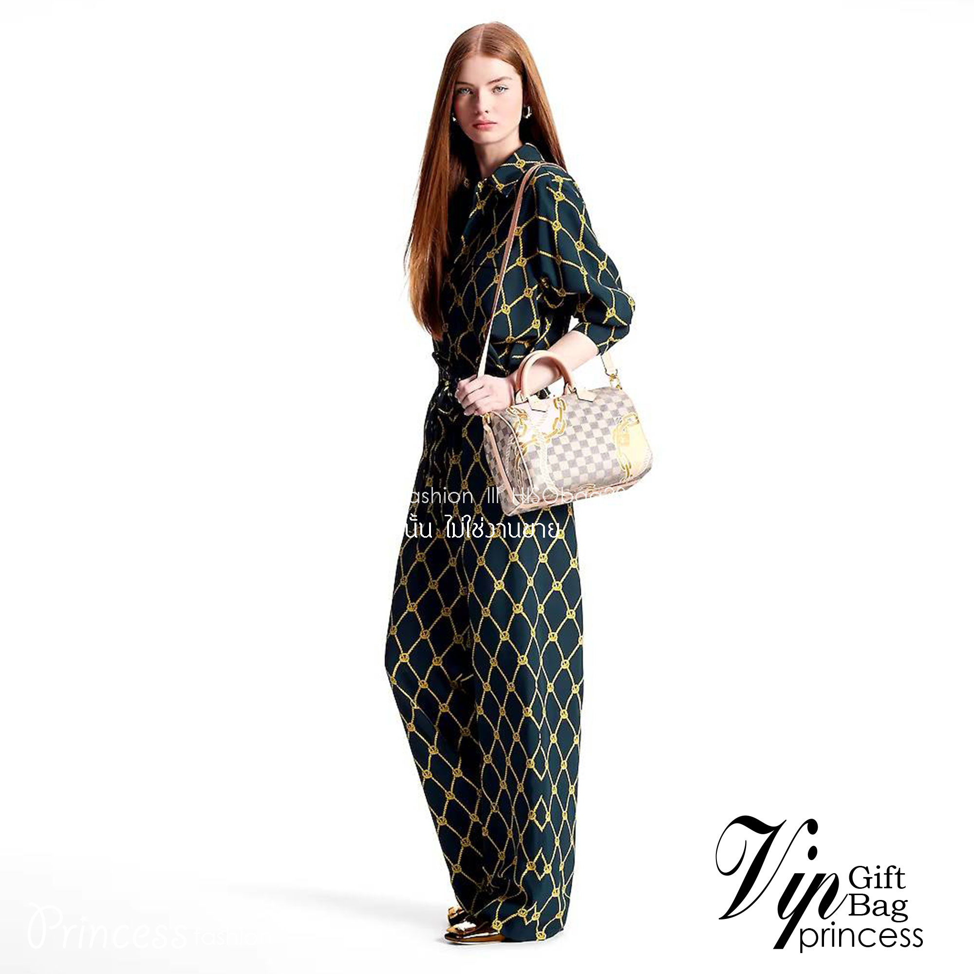 LV Speedy Bandoulière 25 Damier Azur กระเป๋าทรงหมอน รุ่นท็อปฮิต กับดีไซน์ใหม่ต้อนรับฤดูร้อน โดดเด่นด้วยวัสดุแคนวาสตกแต่งลายพิมพ์ไม่เกร่อ วัสดุหนังแคนวาส