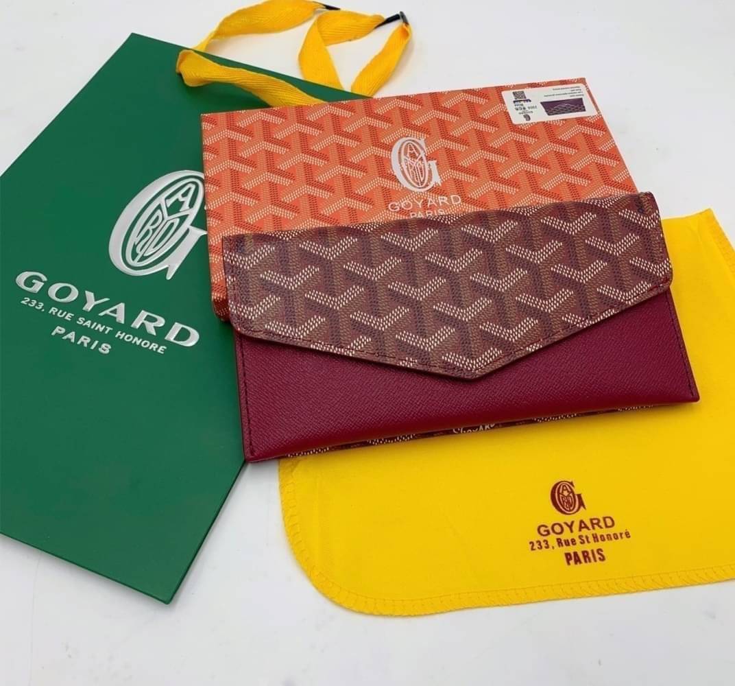 GOYARD Long Wallet Matignon GM กระเป๋าสตางค์ใบยาว พร้อมกล่อง งานสวยหรูน่าใช้ อีกรุ่นที่ยอดขายไม่เคยตก 🤑🤑 ใบจริงดูผู้ดี ดูแพง!!