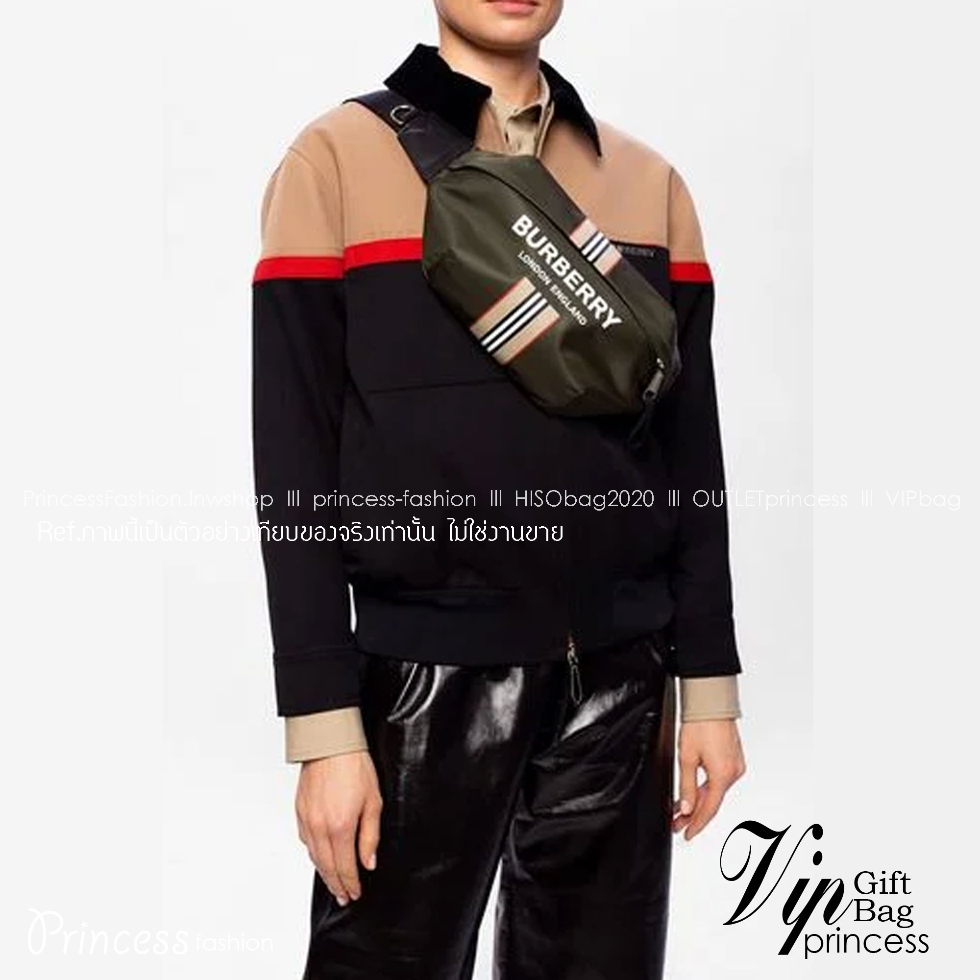 BURBERRY Belt Bag / Burberry Vintage Check Sonny Belt Bag / BURBERRY FRAGRANCES BELT BAG กระเป๋าคาดเอว คาดอกแบบ UNISEX ใช้ได้ทุกเพศ ลายวินเทจตามแบบฉบับของแบรนด์ เปิดปิดด้วยซิปยาว ใส่มือถือได้ทุกรุ่น รีบช้อป พร้อมอุปกรณ์ครบชุด ห้ามพลาด!