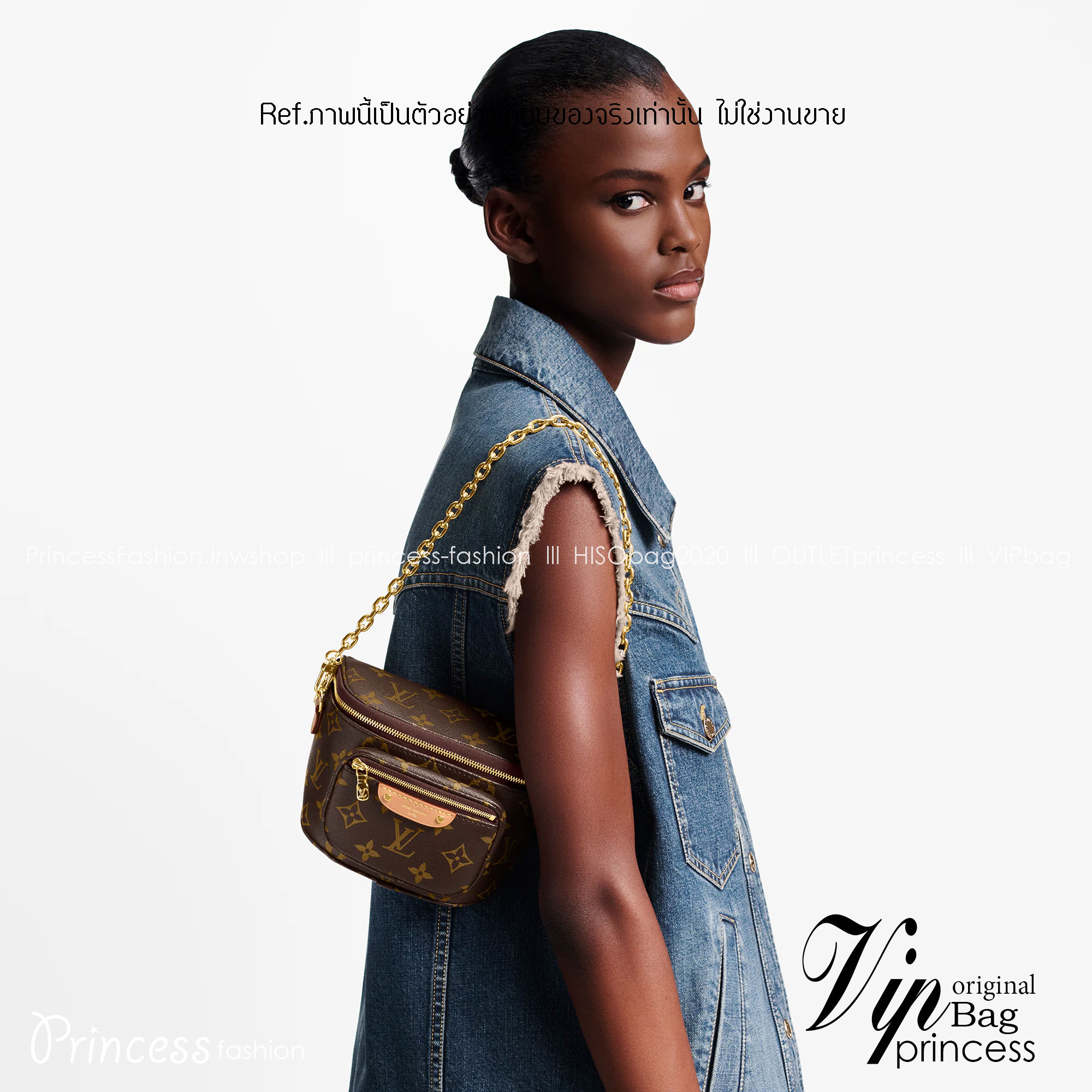 LV Mini Bumbag Monogram / LV BAG พร้อมส่ง กระเป๋าสะพายไซส์มินิ มาพร้อมสายโซ่และสายหนังถอดได้ แบบคาดอก คาดเอว สะพายข้างได้ ราคาสุดคุ้มที่ไม่อยากให้พลาดน้า รีบสวยก่อนใครได้เลย