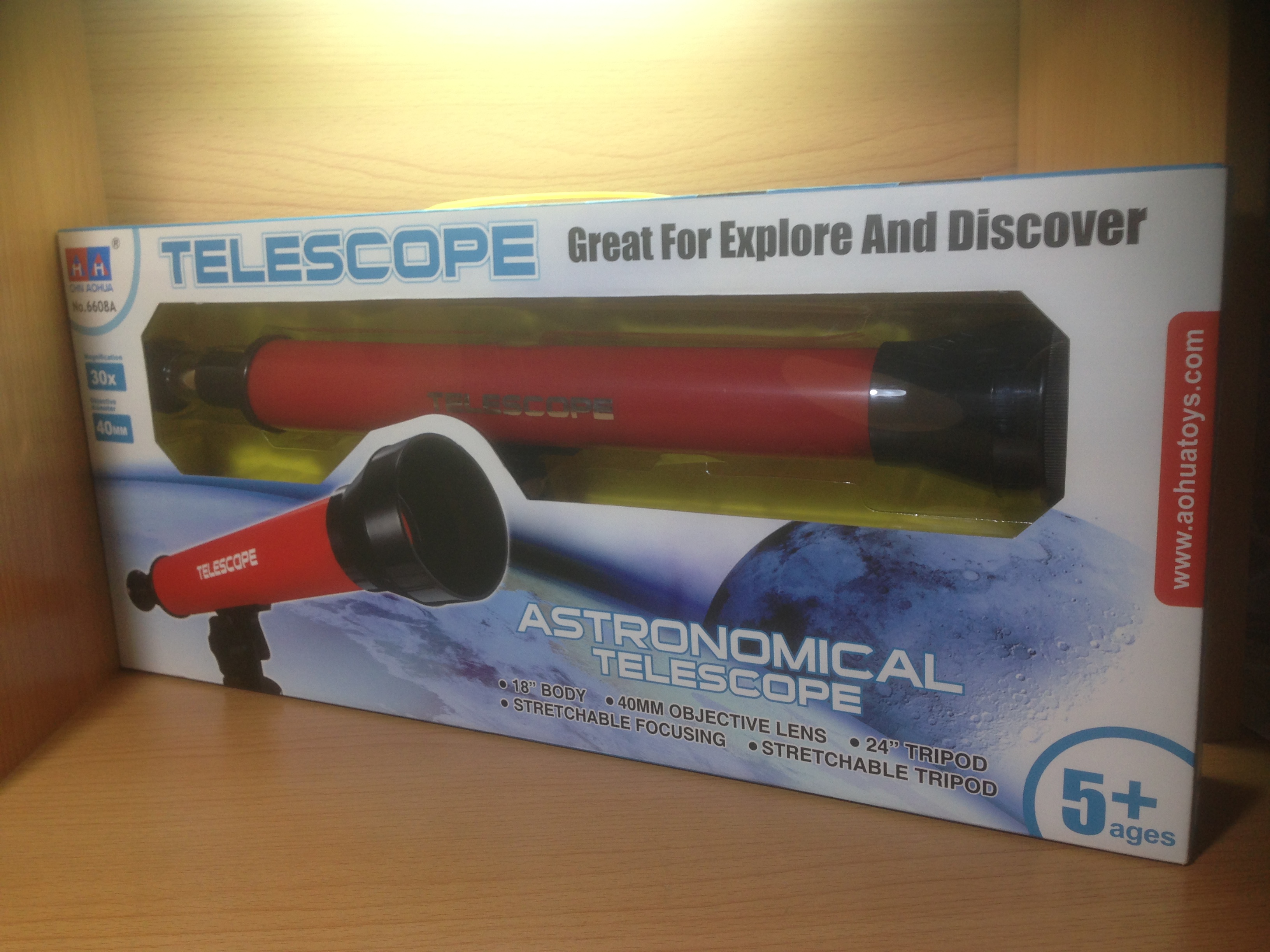 ของเล่นกล้องดูดาว(Telescope)(No.6608A)