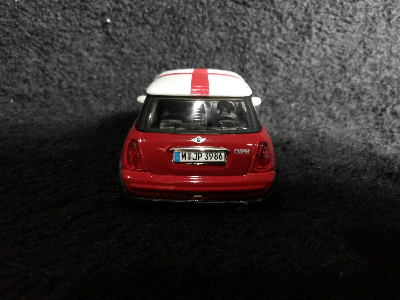 รถเหล็ก Bburago Street Fire Mini Cooper Diecast Car Model 1/43 (RED)