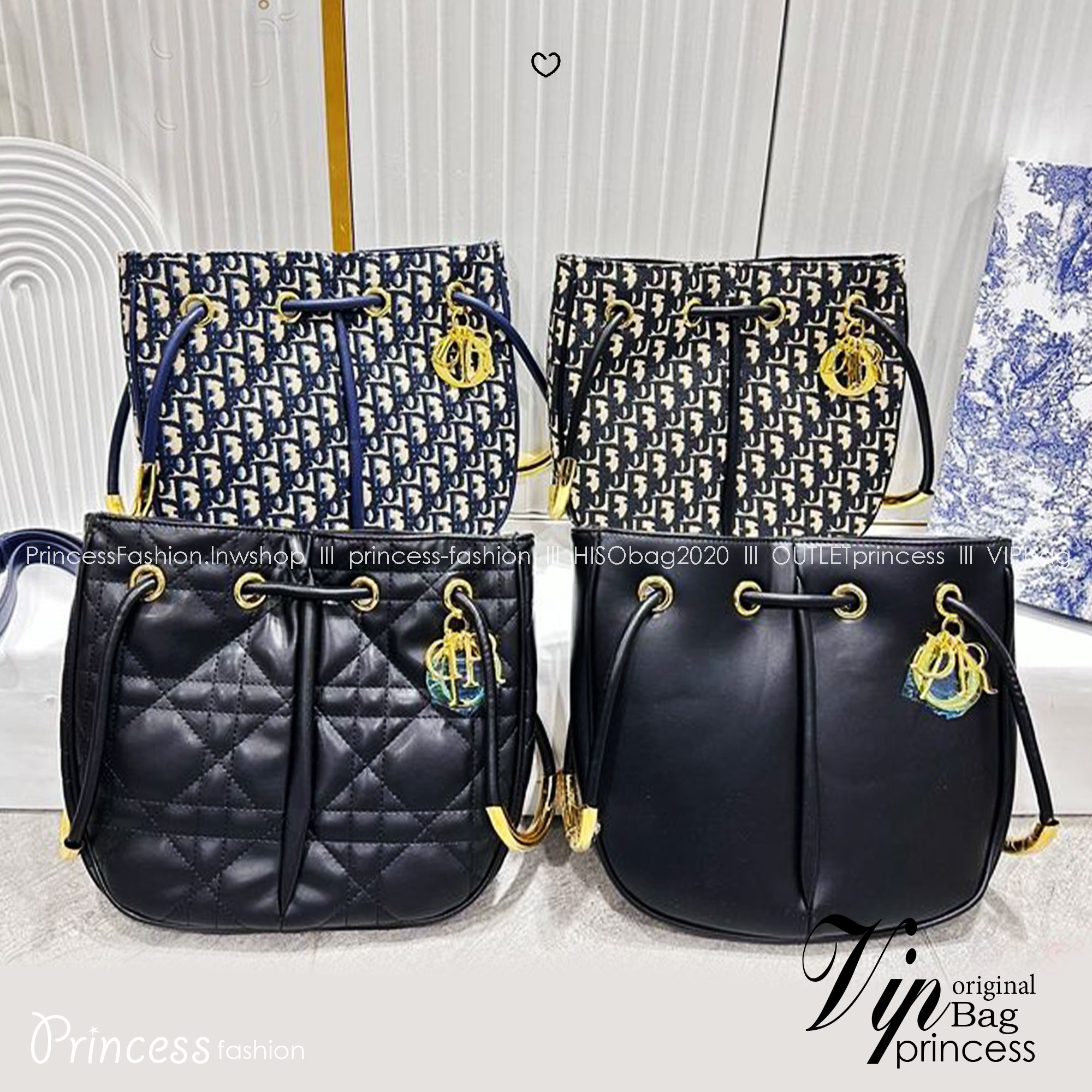 Dior Nolita Bag กระเป๋าสะพายทรงโท้ทรุ่นใหม่ สวยหรูเป็นเอกลักษณ์ตามแบบฉบับแบรนด์ มาพร้อมสายสะพายยาว ขนาดกำลังน่าใช้ ภายในโล่งกว้างจุของได้เยอะ สวยทันสมัยเหนือกาลเวลาต้องยกให้ใบนี้เลยค่ะ