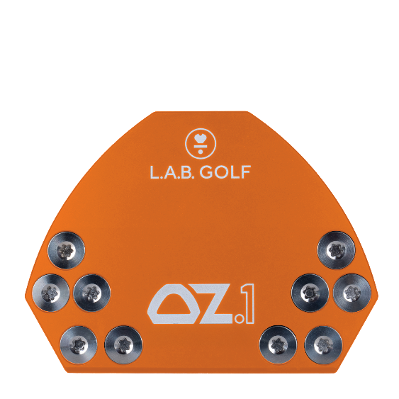 LAB GOLF OZ.1 ORANGE PUTTER 34 INCH PUTTER 34" 69* ACCRA GRAPHITE OZ 1 + HEADCOVER