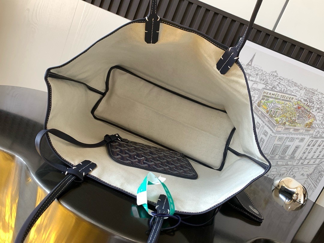 GOYARD PM TOTE BAG กระเป๋าทรงโท้ทใบใหญ่ หนังแท้สวยเป๊ะ เกรดท็อปออริ สลับแท้ 1:1 เกรดดีสุด ใช้ต่างประเทศได้ ผ่านทุก ตม.