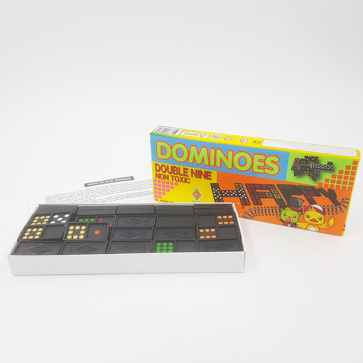 โดมิโน่พลาสติกNo.9071 จำนวน 55 ชิ้น