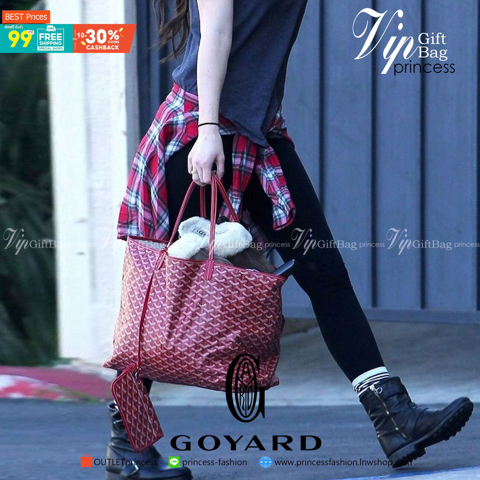 VIP 】หนังแท้ GOYARD SAINT LOUIS GM TOTE BAG กระเป๋าทรง SHOPPING ขนาดใหญ่กำลังดี สวยหรูคลาสสิคไม่มีเอ้าท์ ภายในโล่งกว้าง ใส่สัมภาระได้เยอะจุใจพร้อมส่งที่ไทยจองด่วนเลยค่ะ!