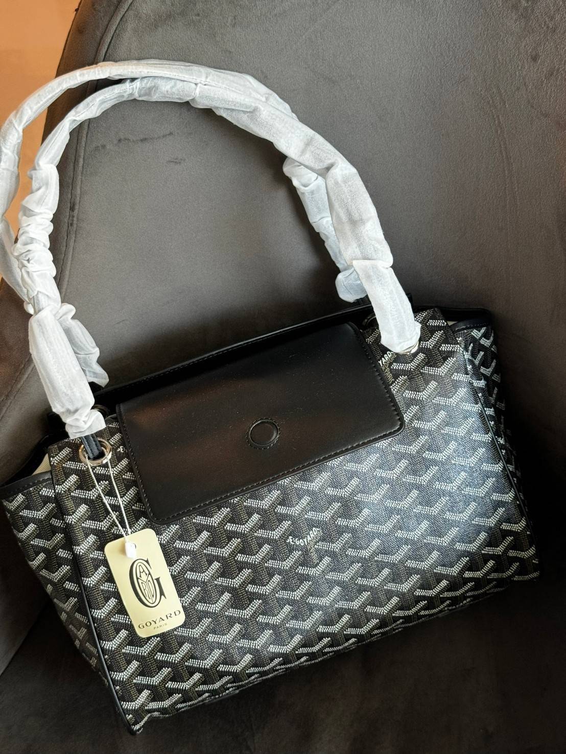 พร้อมส่ง 8 สี GOYARD Rouette Souple Bag 30cm กระเป๋าสะพายแบรนด์หรูสัญชาติฝรั่งเศส 🧡 เกรดออริจินอล 1:1 สลับแท้ ใช้งานต่างประเทศได้