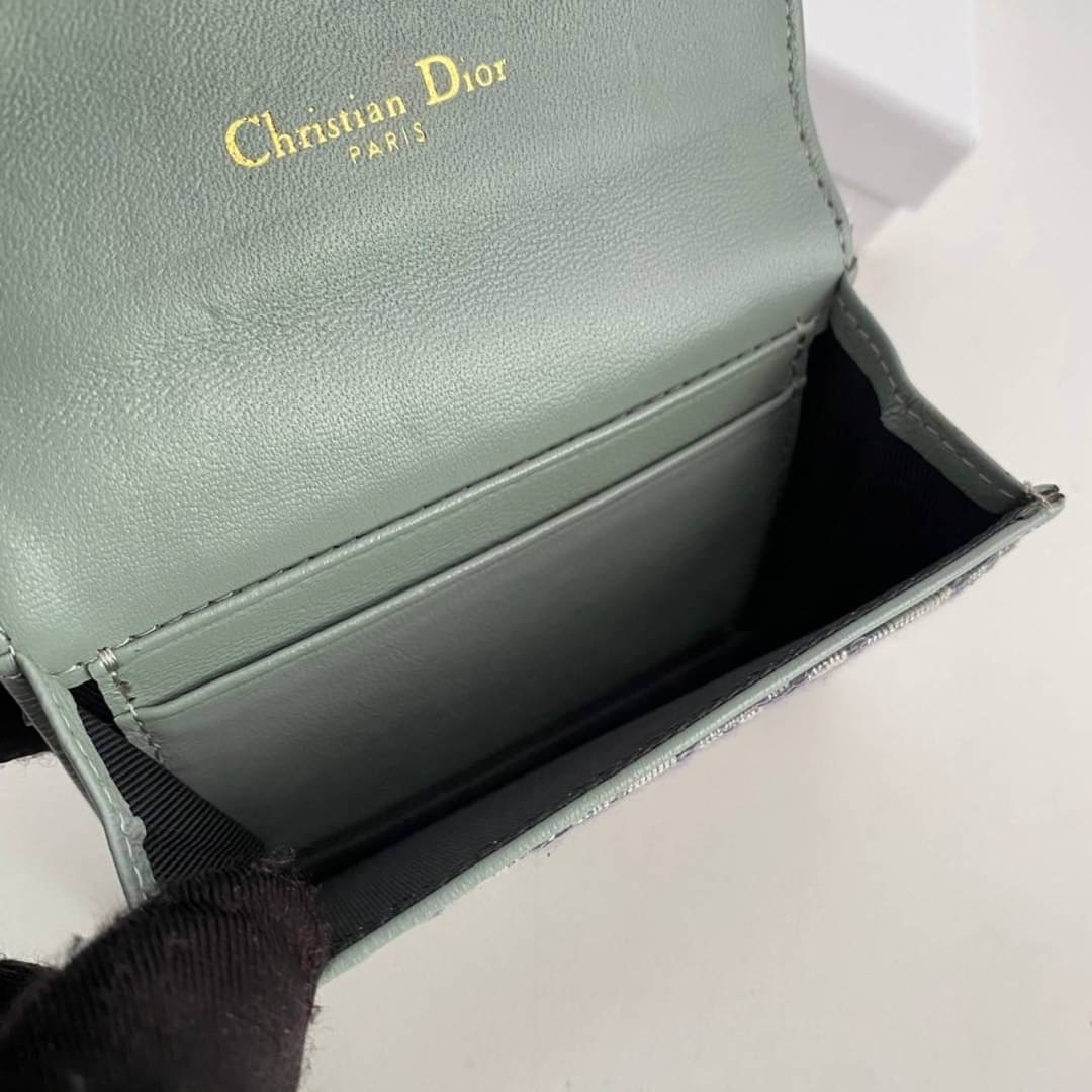 พร้อมส่ง 3 แบบ Dior wallet monogram MEN / DIOR Trifold Wallet / DIOR Coin 7 Card Wallet กระเป๋าสตางค์ดิออร์ กระเป๋าใส่เหรียญใส่การ์ด เกรดออริ สลับแท้ 1:1