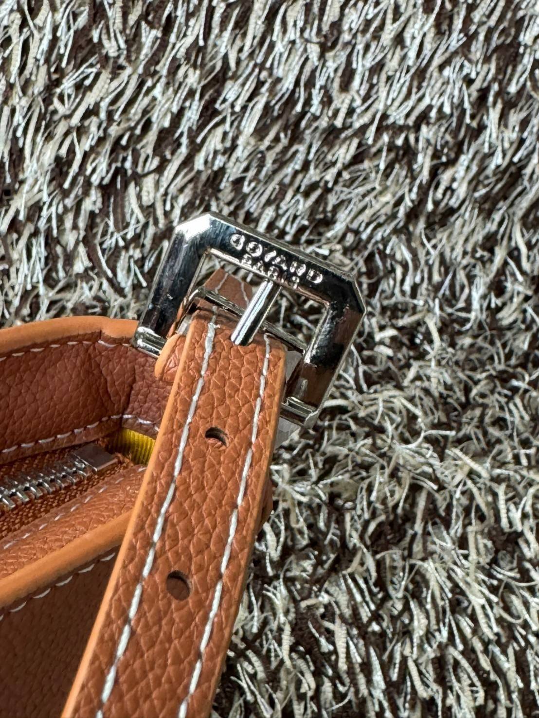 ORI หนังแท้ | GOYARD Hirondelle Bag กระเป๋าสะพายทรงครึ่งวงกลม ใข้งานได้หลายแบบทั้งในสไตล์ลําลอง