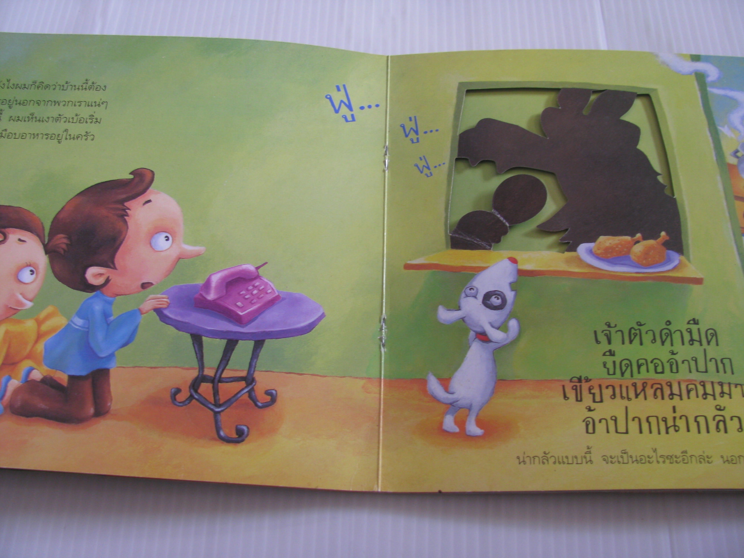 บ้านเรามีเงาประหลาด พิมพ์ครั้งที่ 5 พัชรี มีสุคนธ์ เรื่อง วินิจ ยีสมัน ภาพ***สินค้าหมด***