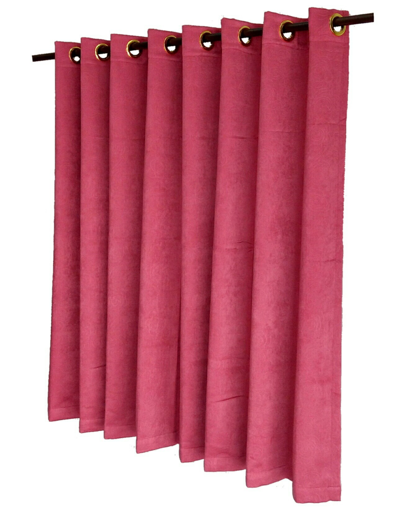ผ้าม่านก.270*ส.180ซม./ผืน รุ่นRose สีแดง