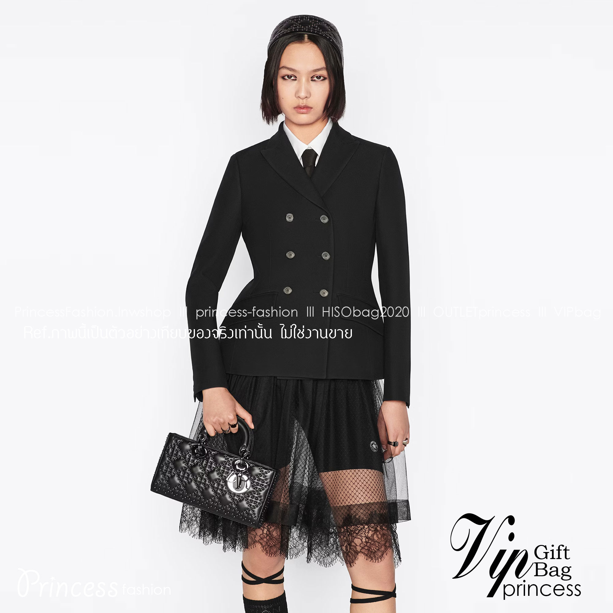 DIOR LADY D-JOY BAG Cannage Calfskin with Diamond Motif 10" คือราชนิกุลมากแม่ความเลดี้ ดิออร์ที่เกินต้าน งานชนช้อปปังสุด ถือสลับแท้ไม่โป๊ะ