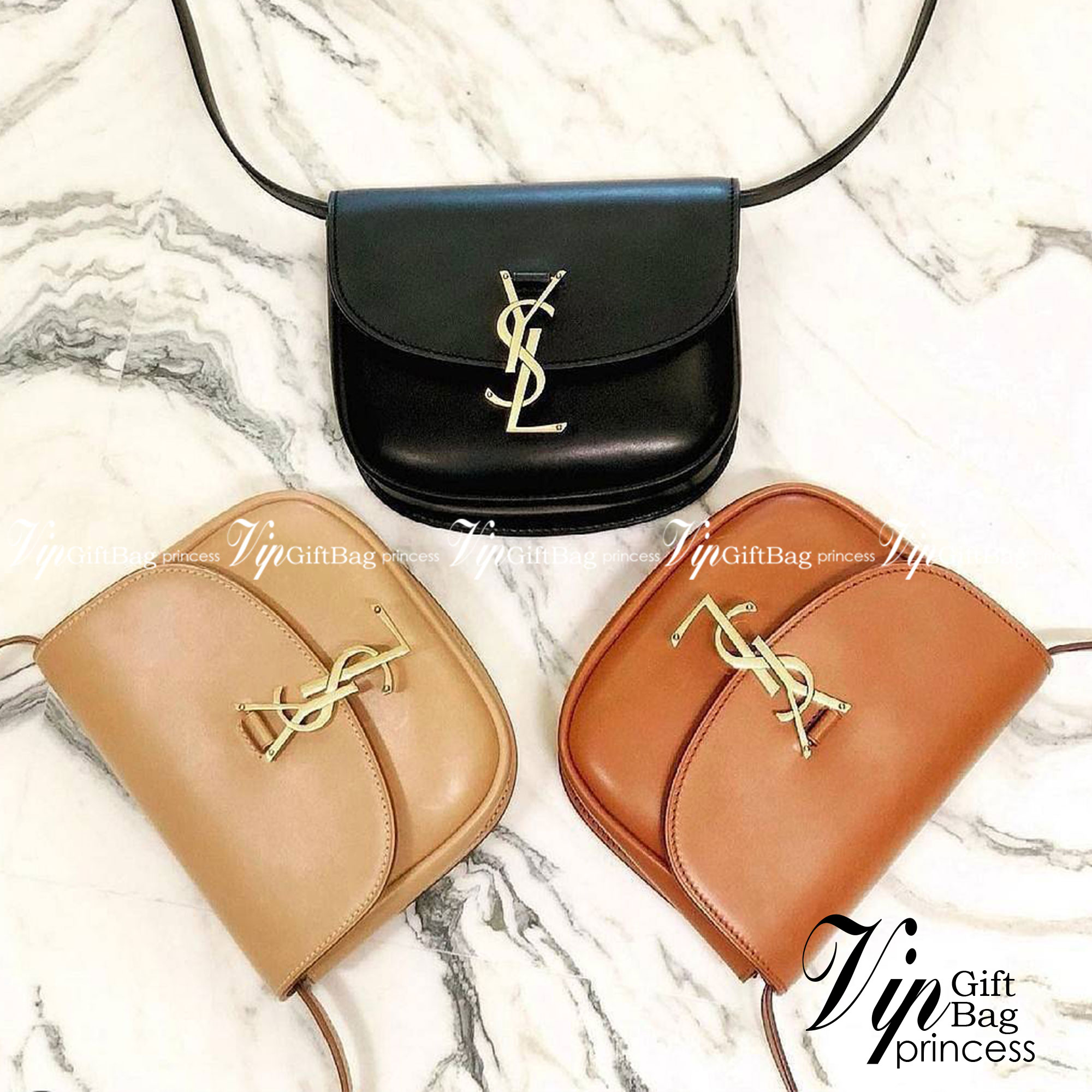 VIP 🥂 สีใหม่พร้อมส่ง! Saint Laurent Kaia Small YSL Plaque Leather Cross Body Bag / YVES SAINT LAURENT YSL BAG VIP วัสดุ Calfskin หนังเรียบอยู่ทรงเปิดปิดด้วยฝาปิดโลโก้แบรนด์อะไหล่ทอง ภายในโล่งมีโลโก้และช่องย่อยสามารถใส่มือถือของใช้จุกจิกได้เยอะ สาย