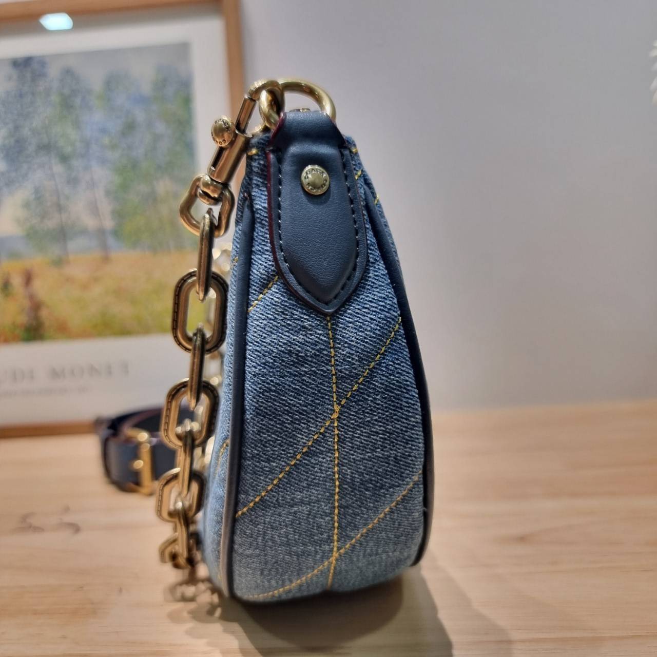 พร้อมส่ง 4 สี COACH CP148 MIRA SHOULDER BAG WITH PILLOW QUILTING กระเป๋าสะพายดีไซน์สวย 🧡 เกรดท็อปออริจินอล 1:1 สลับแท้ เกรดดีสุด ใช้งานต่างประเทศได้