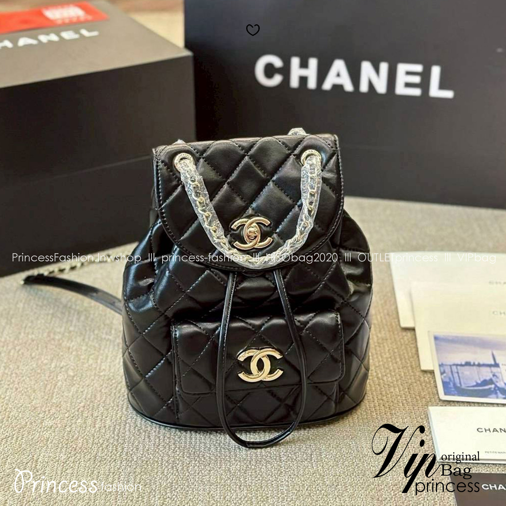 Chanel Duma Backpack กระเป๋าเป้ ไซส์น่ารัก สีพาสเทลสุดคิ้ว รูปทรงทันสมัยหนังเรียบสัมผัสนิ่ม ดีเทลความสวยมากมาย