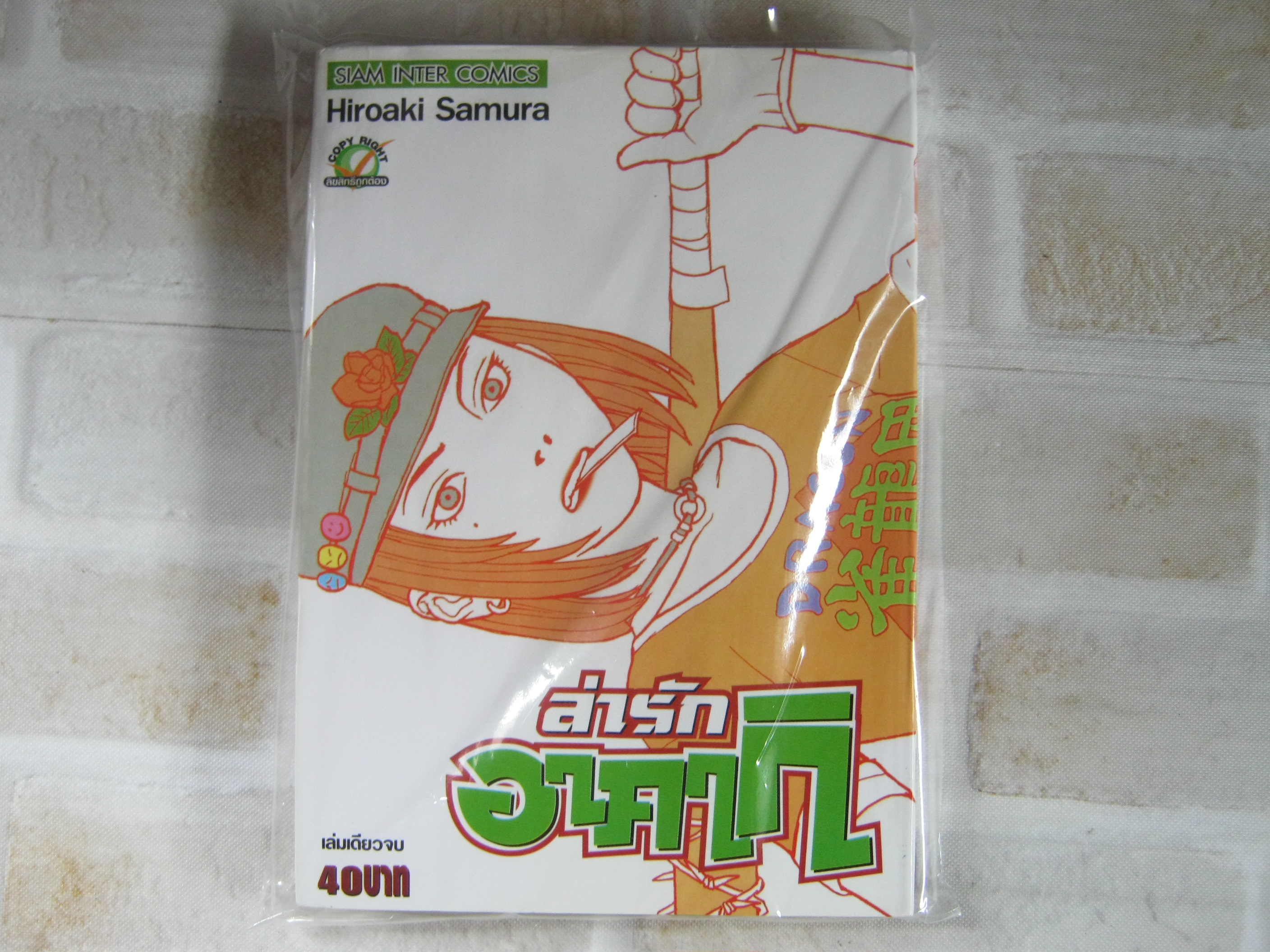 ล่ารักอาคากิ เล่มเดียวจบ เล่มเดียวจบ Hiroaki Samura เขียน***สินค้าหมด***