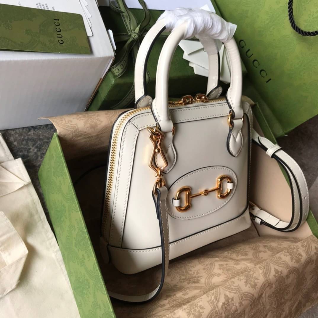 Gucci Horsebit 1955 mini top handle bag เกรดเทพออริจินอล 1:1 หนังแท้ สวยงามทรงเป๊ะ ภาพสินค้าถ่ายจากงานขายจริง ใช้งานต่างประเทศได้