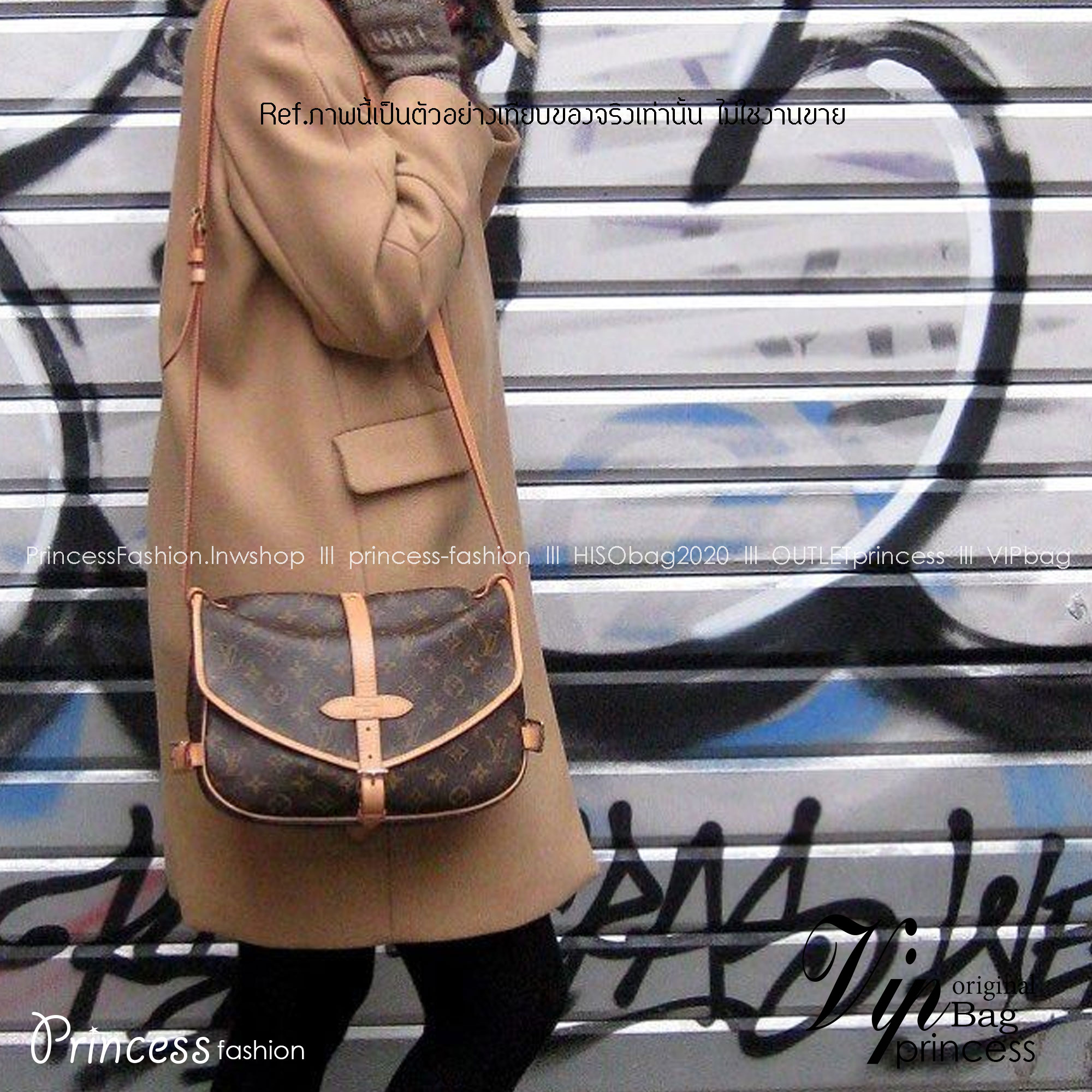 LV SAUMUR MM MONOGRAM BAG / LV Crossbody bag กระเป๋าสะพายพิมพ์ลายโมโนแกรมสุดหรูจากแบรนด์ดัง รูปทรงใช้งานง่าย ภายในจุของได้เยอะ ตอบโจทย์ให้กับทุกลุคทุกสไตล์ ใช้เป็น every ได้เลยค่ะ