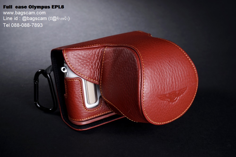 เคสกล้อง Olympus EPL8 หนังแท้