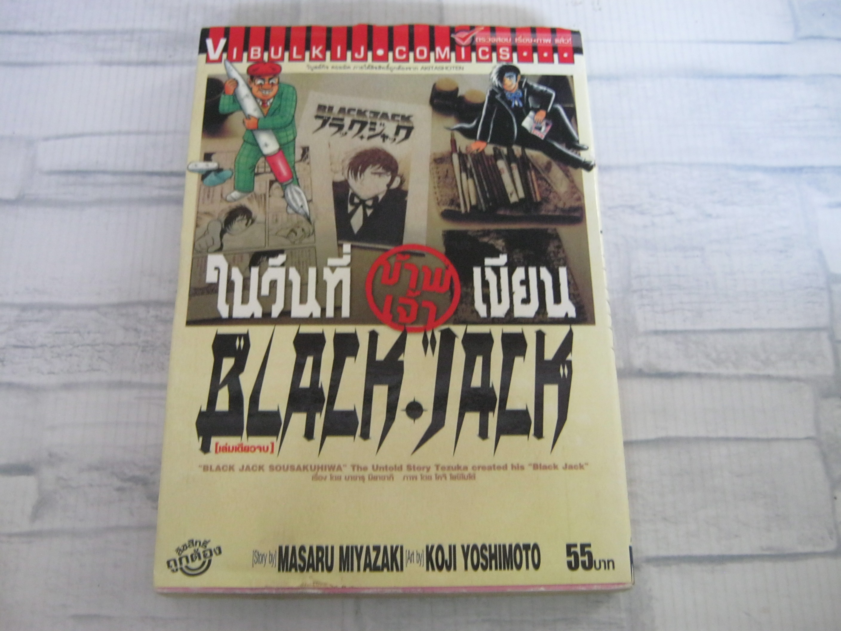 ในวันที่ข้าพเจ้าเขียน BLACK JACK เล่มเดียวจบ***สินค้าหมด***