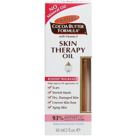 ส่งฟรีลงทะเบียนมีพร้อมส่งค่ะ Palmer's Cocoa Butter Formula Skin Therapy Oil Rosehip Fragrance 5.1 oz (150 ml)