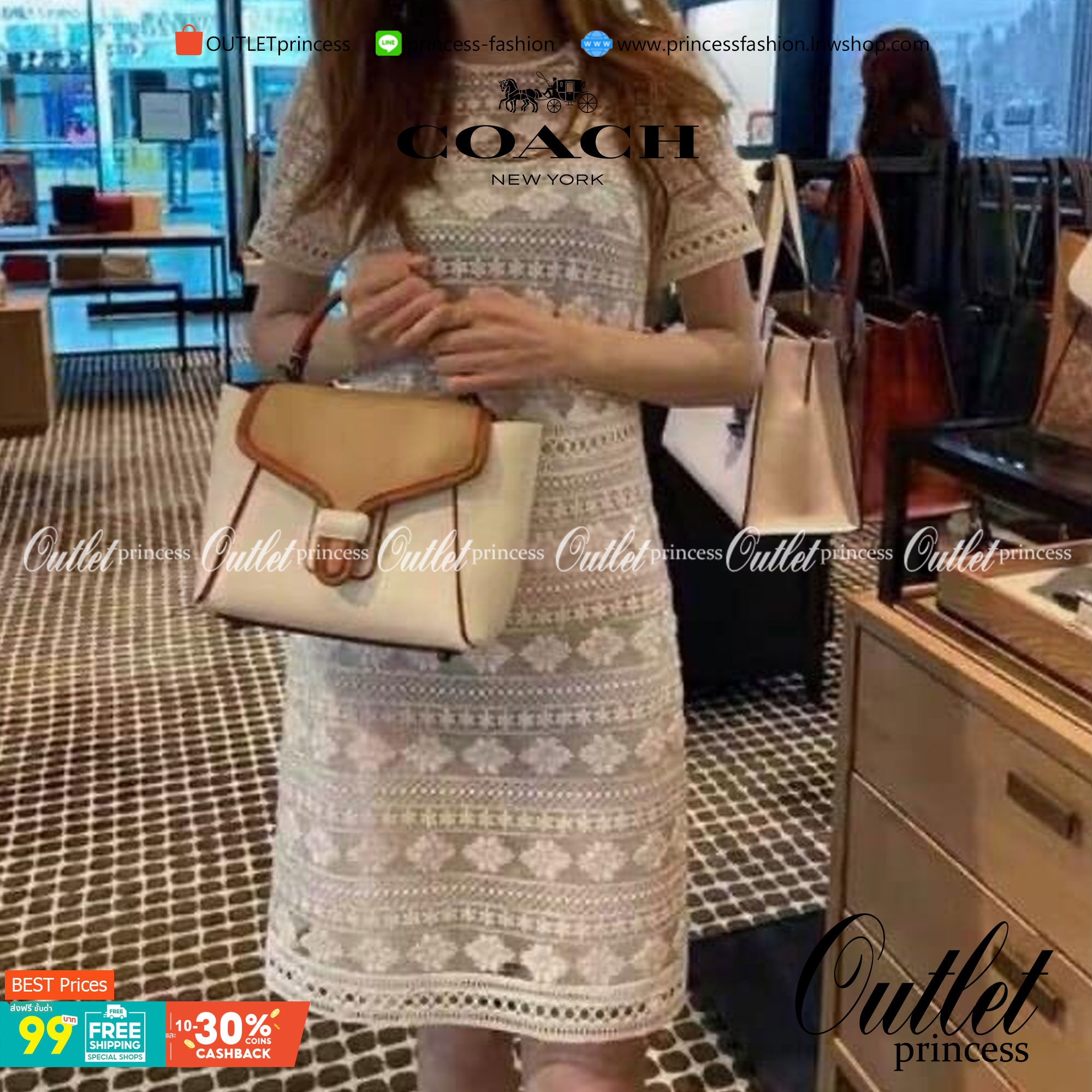 COACH COURIER CARRYALL 23 IN COLORBLOCK SIGNATURE CANVAS พร้อมส่ง 7 แบบ พร้อมส่ง ลุคดูไฮสุดๆค่ะ! กระเป๋าสะพายหนังหรูหราและคลาสสิค หนังแท้ชั้นดีที่สุด น้ำหนักเบา หนังสวยมากก สัมผัสแล้วหลงรักแน่นอนจ้าา😘