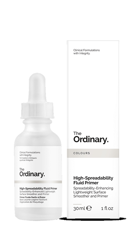 ส่งฟรีลงทะเบียนมีพร้อมส่งค่ะ The Ordinary High-Spreadability Fluid Primer 30 ml