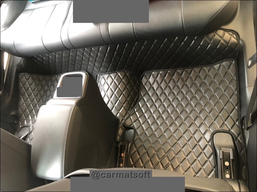 พรมปูพื้นรถยนต์ HONDA CITY (2014-18) ลายDIAMOND ยางปูพื้นรถยนต์EVA เต็มคัน