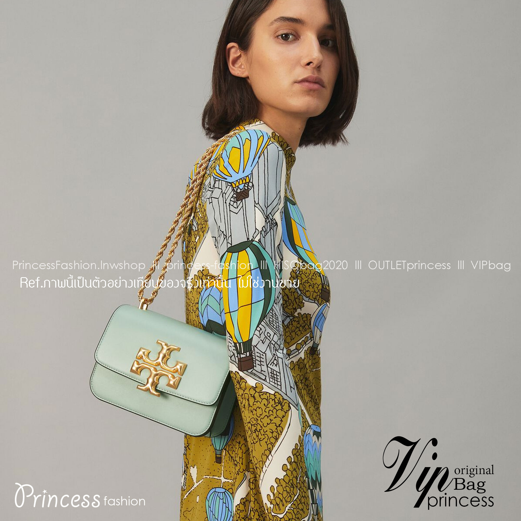 Tory Burch Bag / TORY BURCH ELEANOR SMALL CONVERTIBLE SHOULDER BAG ฮอตไอเท็ม รุ่นนี้ขายดีขายหมด สวยหรู คุณหนู ผู้ดี!! หายากมากแล้วน้า กระเป๋าสะพายข้าง ดีไซน์อยู่ทรง ขนาดกำลังสะดวกใช้