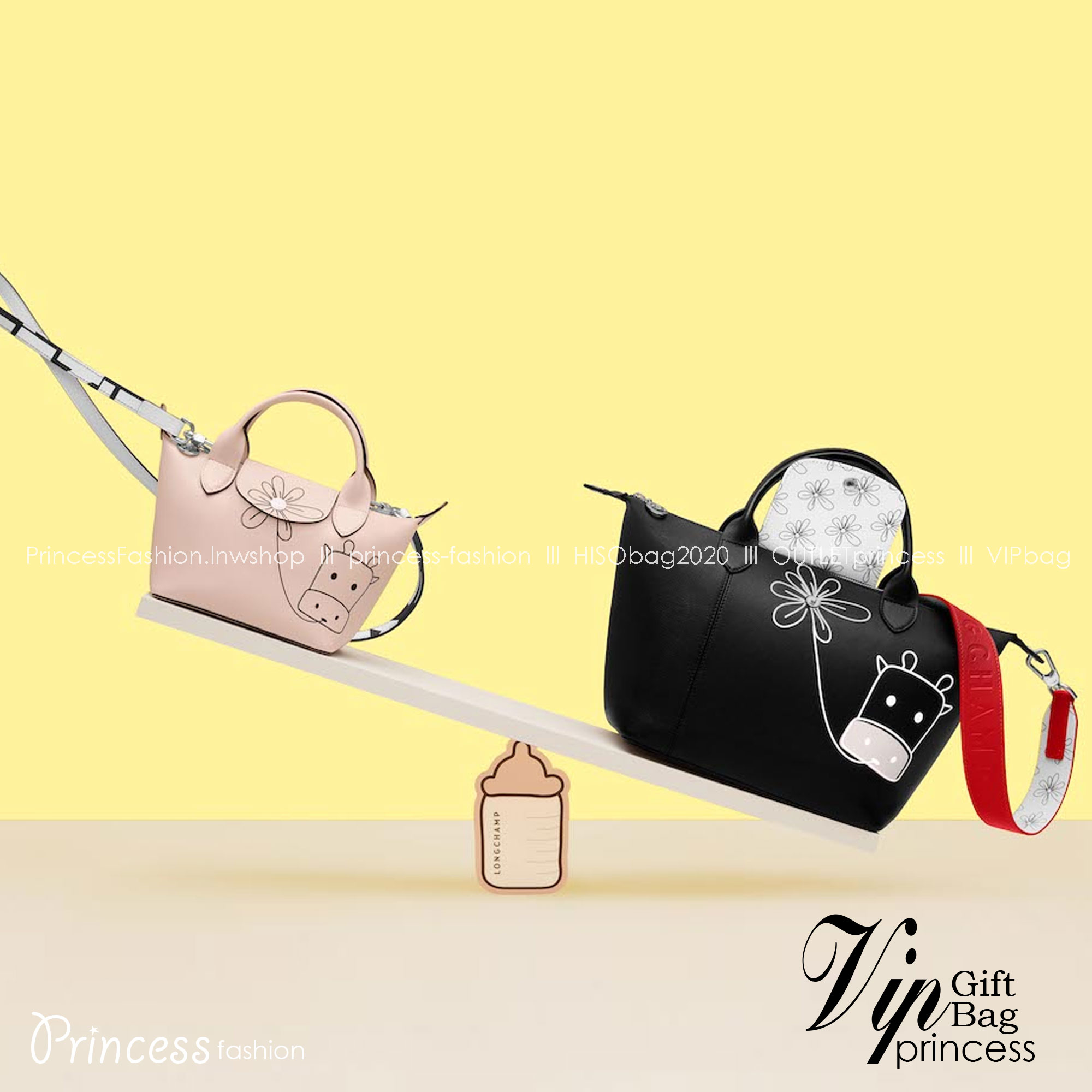 Longchamp year of the Ox Capsule / Longchamp Year of OX LE PLIAGE CUIR TOP HANDLE BAG XS ต้อนรับปีวัวด้วยคอลเล็คชั่นพิเศษ วัสดุหนังเมทิส (Metis) หรือหนังแกะเนื้อนุ่มมาพร้อมหูจับขนาดสั้นเหมาะถนัดมือ