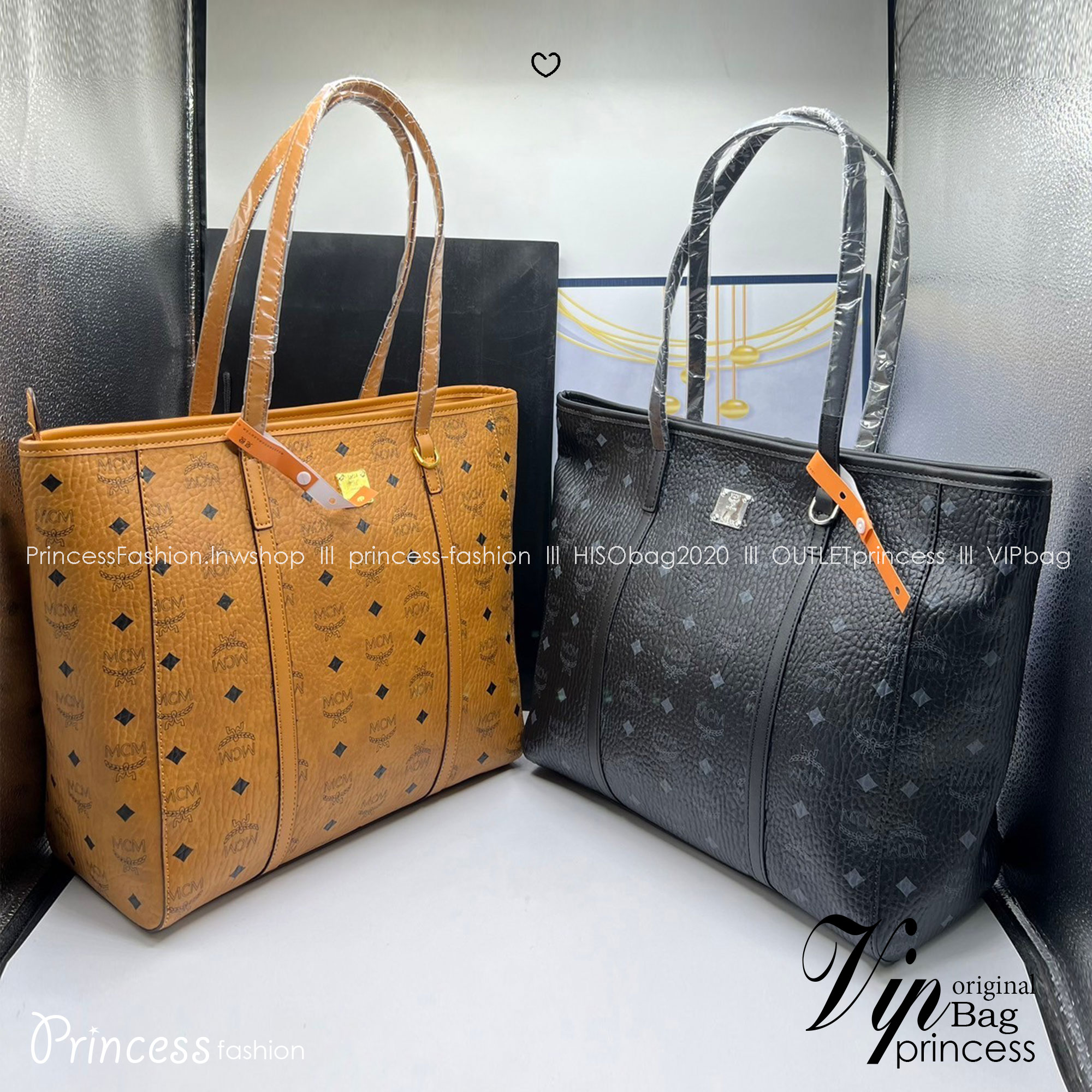 M.C.M MEDIUM TONI SHOPPER กระเป๋าทรงโท้ทใบใหญ่จุใจ เกรดท็อปออริ 1:1 สลับแท้ ใช้งานต่างประเทศได้ ภาพถ่ายจากงานขายจริง
